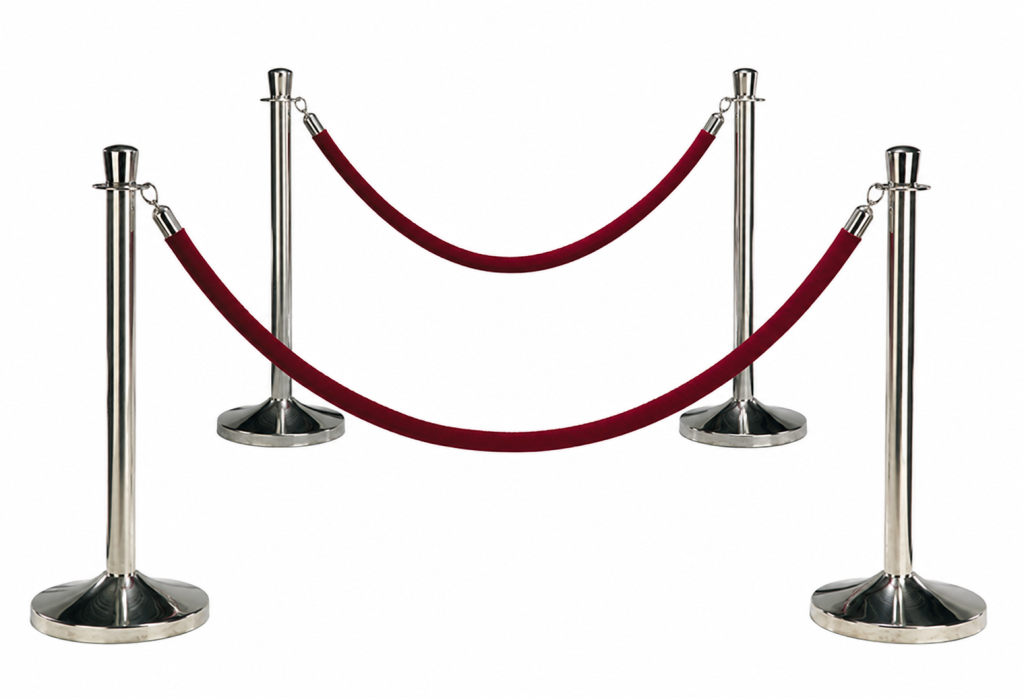 stalpi delimitare inox