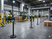 Stalp delimitare Industrial