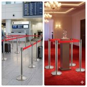 Stâlp Delimitare X1 – Oțel Inoxidabil 